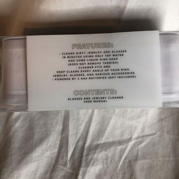 NEW! Vivitar Electronic Glasses Dentures Jewelry Vibrating Cleaner Machine - Picture 10 of 10